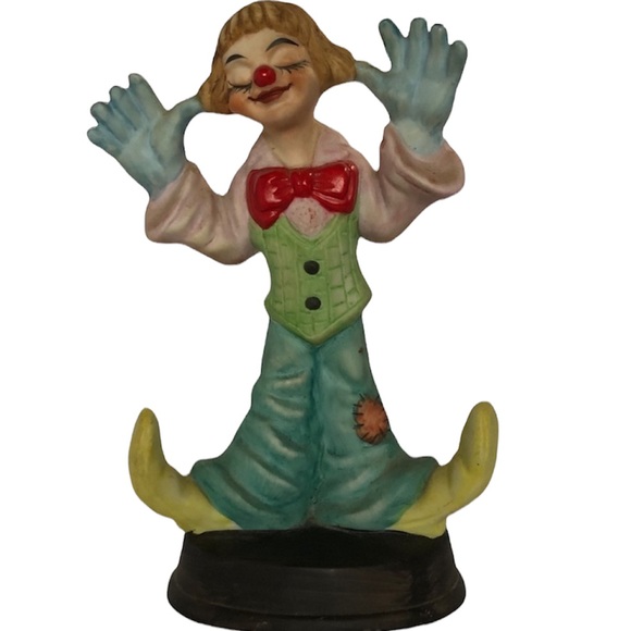 Brinn’s PGH PA Porcelain Clown Figurine 7” Inch - Picture 1 of 4